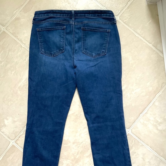 NYDJ Sheri Slim Jeans - Size 6 - Picture 7 of 8